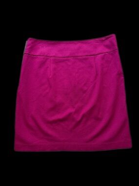 Banana Republic Fuchsia Tailored Mini Skirt